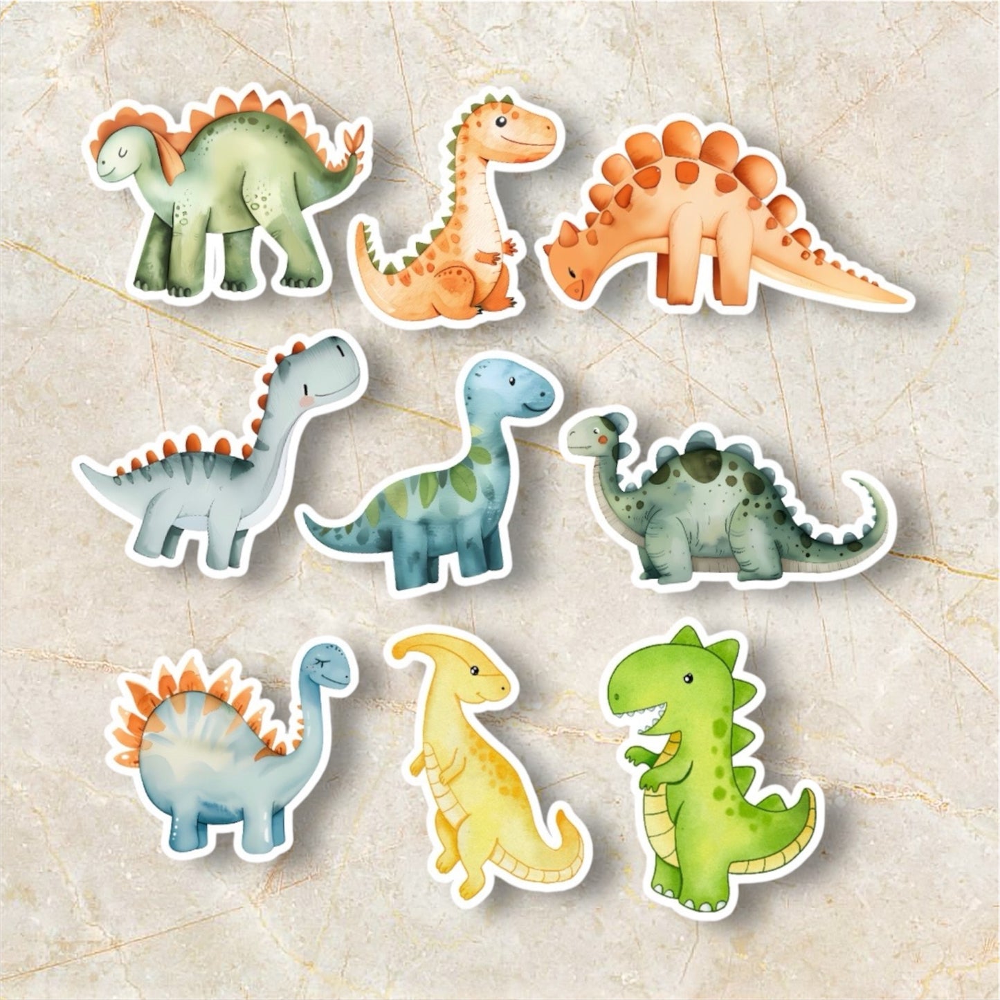Vinyl Sticker Bundle - RAWR-some Dinosaurs