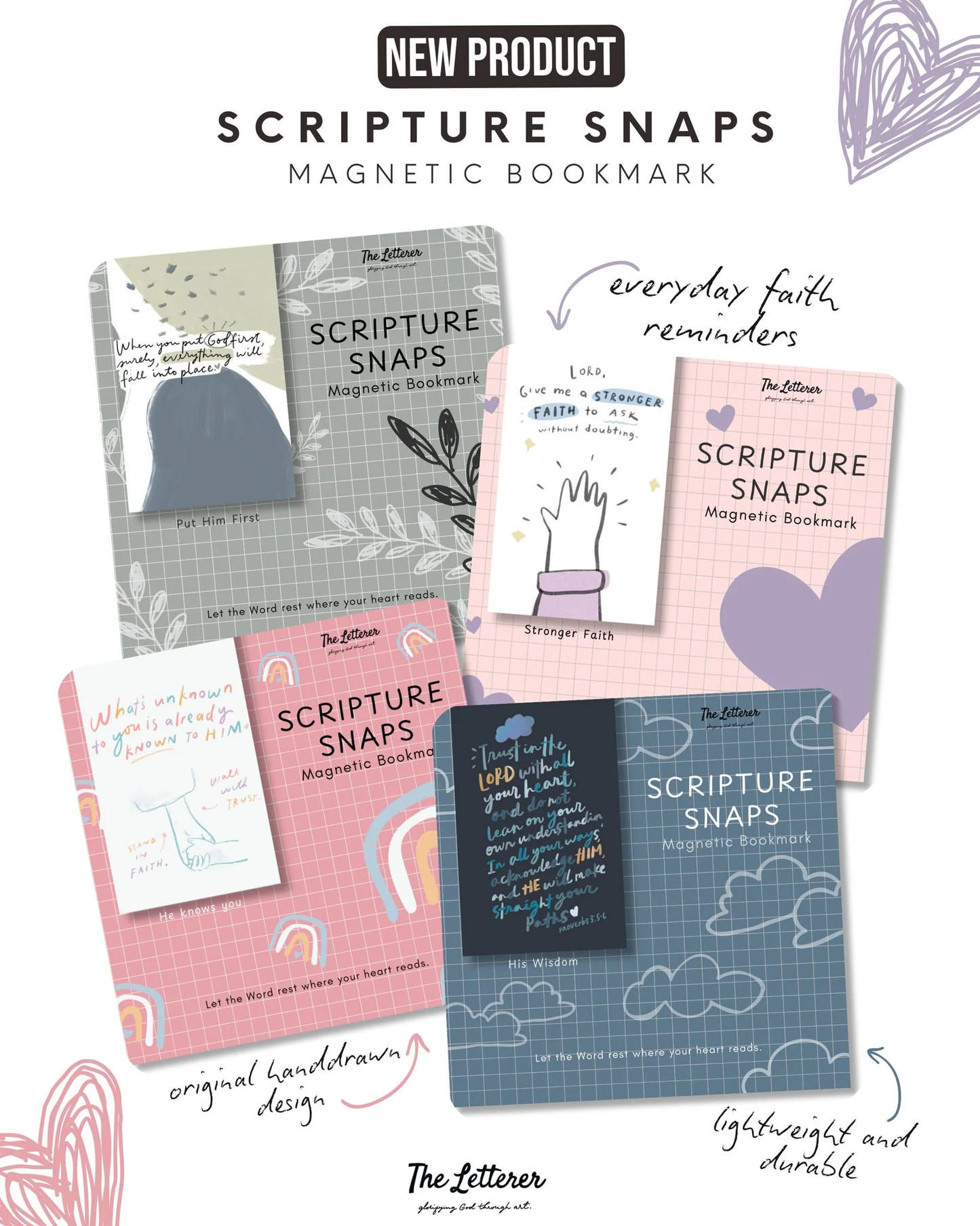 Magnetic Bookmark - Scripture Snaps