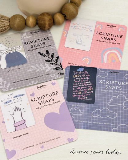 Magnetic Bookmark - Scripture Snaps