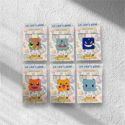 Magnetic Bookmarks for Little Readers (Small) - Pokemon