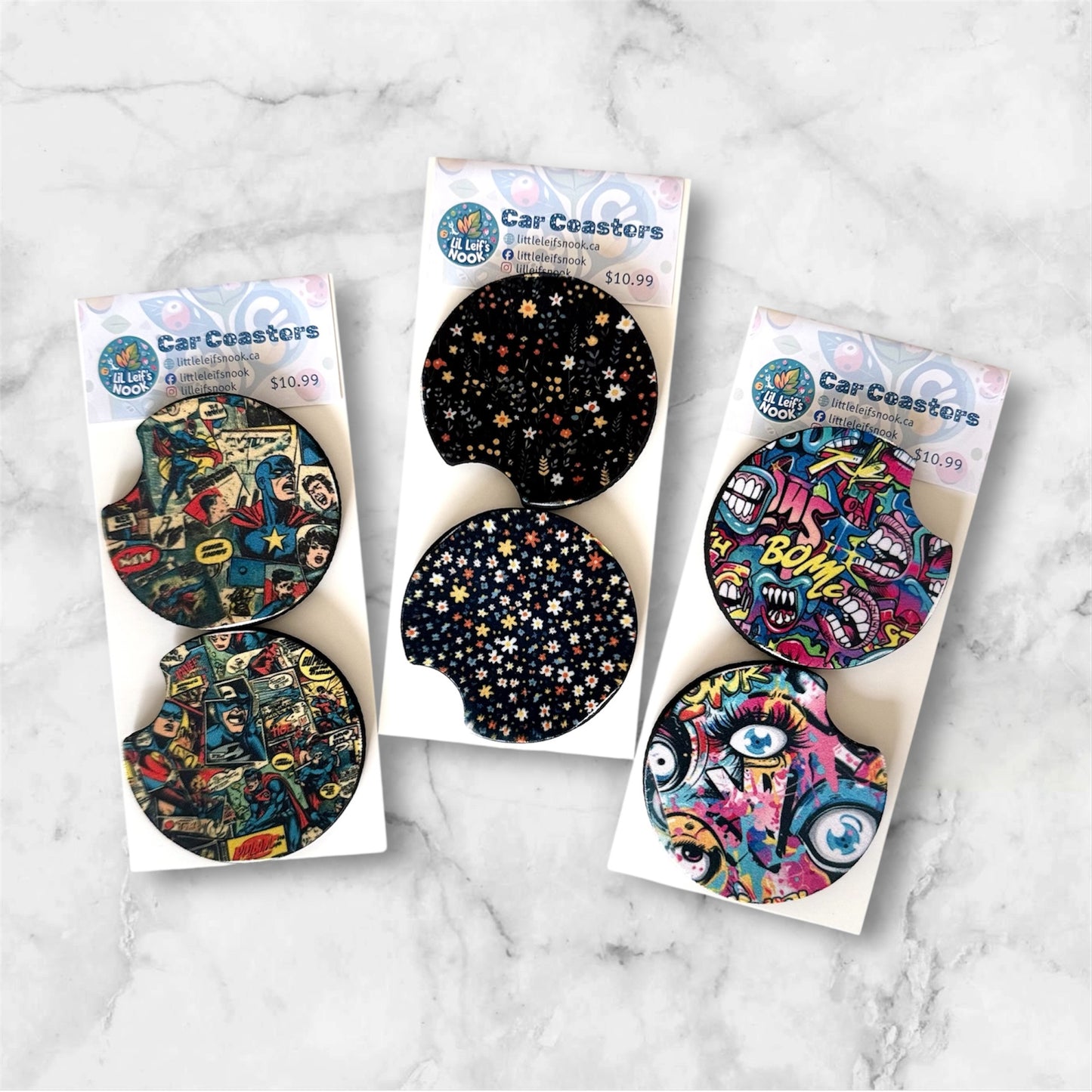 Car Coasters – Set of 2