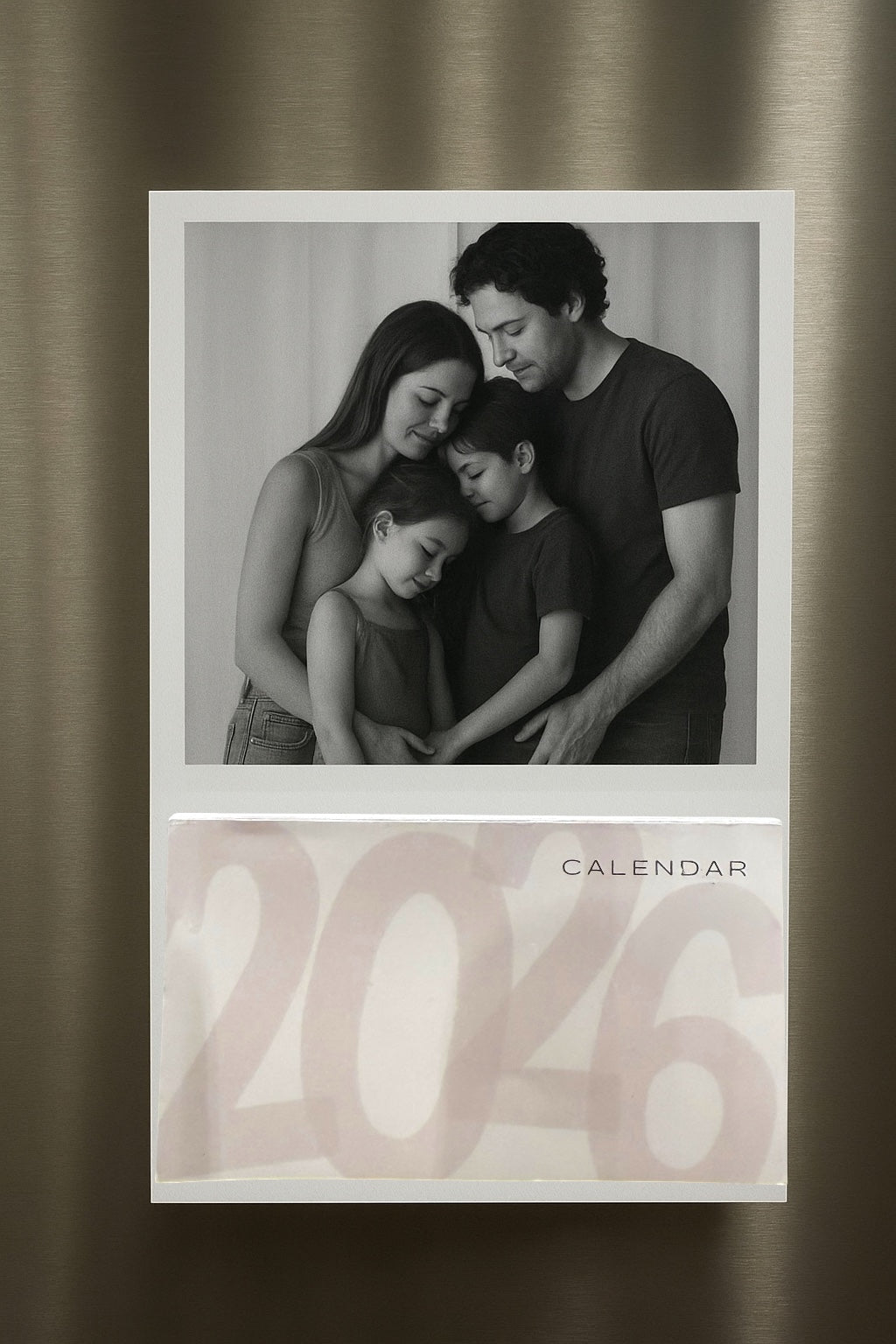 Personalized Magnetic Photo Calendar — 2026 Edition