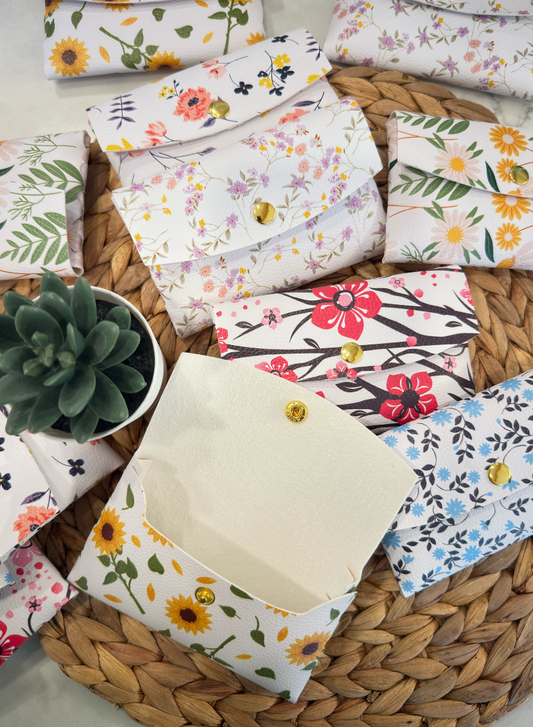 Handmade Cardholder Wallet - Non-woven