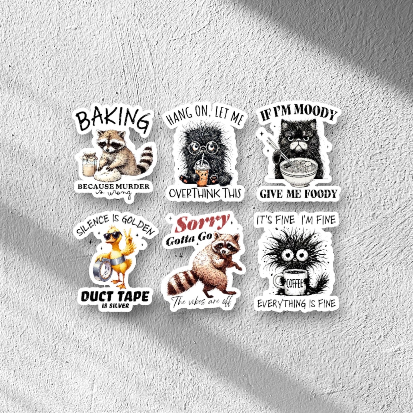 Sassy Squad - Vinyl Stickers