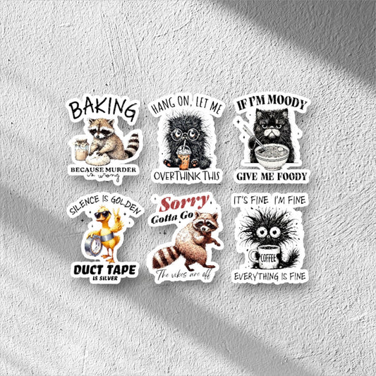 Sassy Squad - Vinyl Stickers