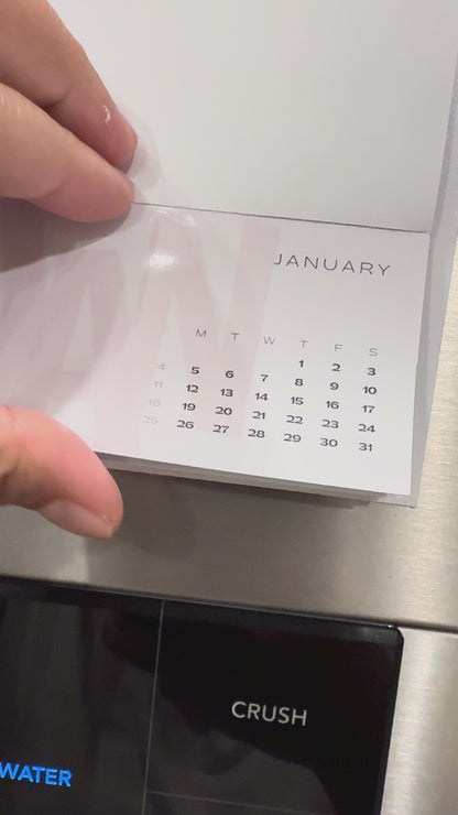 Personalized Magnetic Photo Calendar — 2026 Edition
